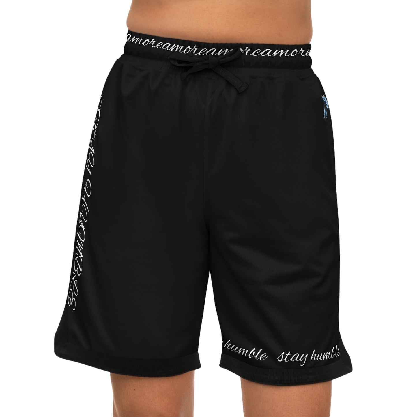 Stay Humble Full of Love Basketball Shorts